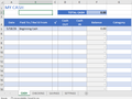 Starter Financial Register - Checking, Savings, Cash